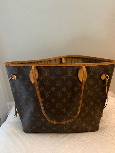 used authentic Louis Vuitton Neverfull